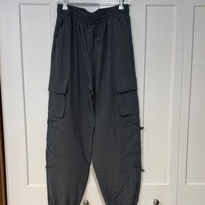 Unisex Gray Cargo Pants